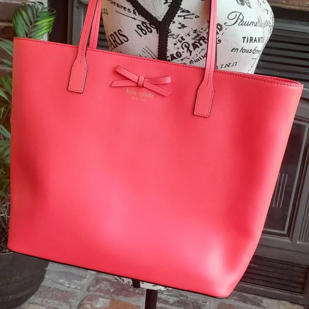 Kate Spade Sawyer Street Tote Geranium NWT - Picture 3 of 12